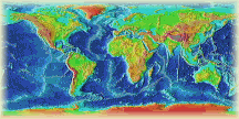 Topographic Map of the Earth