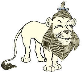 A Courage-Lacking Lion
