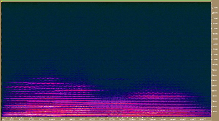 chorus spectogram